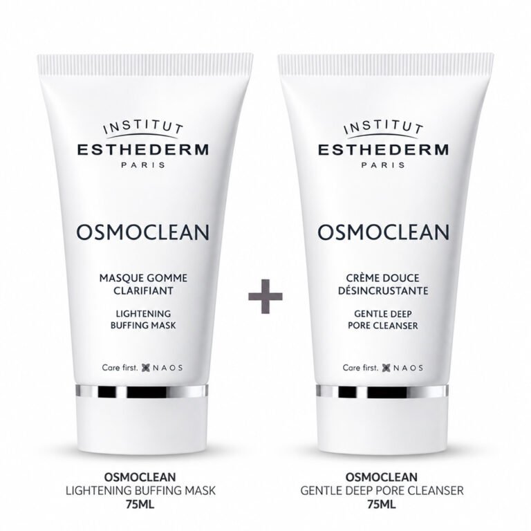 Institut Esthederm Osmoclean Ayrılmaz İkili Gentle Deep Pore Cleanser ve Lightening Buffing Mask 2 x 75 ml